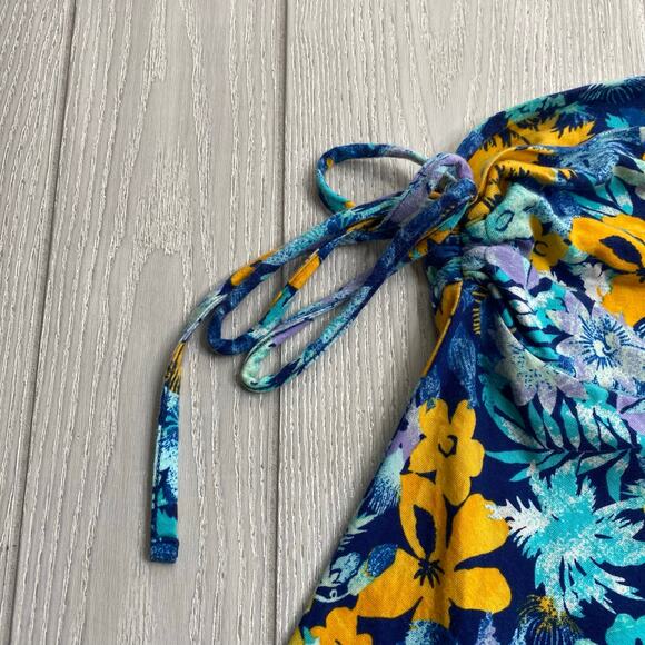 Patagonia Women's Neo Tropics Channel Blue & Yellow Lithia Skirt Size XS X-Small - Picture 5 of 8